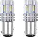 AMIO Λαμπτήρες LED CANBUS UltraBright 3020 22SMD 1157 P21/5W Λευκό 12V/24V