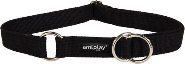 Ami Play Ημι-σφιγκτήρας περιλαίμιο Cotton XXL 45-85 [b] x 3cm Μαύρο