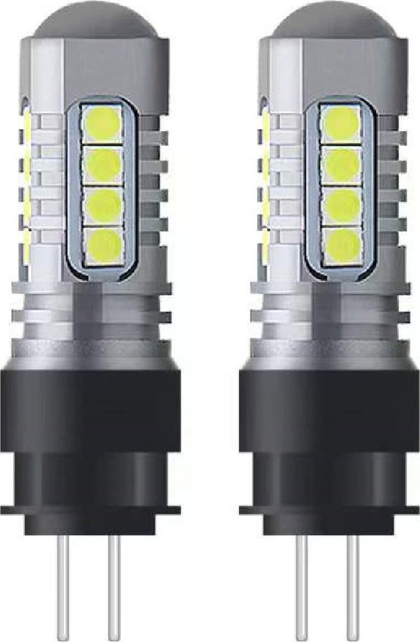 Λαμπτήρες LED AMiO canbus 3030 18smd hp24w λευκό 12v/24v