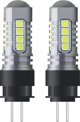 Λαμπτήρες LED AMiO canbus 3030 18smd hp24w λευκό 12v/24v