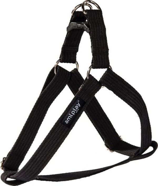 Ρυθμιζόμενος ιμάντας Ami Play Cotton XL 50-95 [c , d] x 3cm Μαύρο
