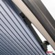 AMiO Πτυσσόμενη αντηλιακή ρολό κουρτίνα για το μπροστινό παρμπρίζ 155x65cm