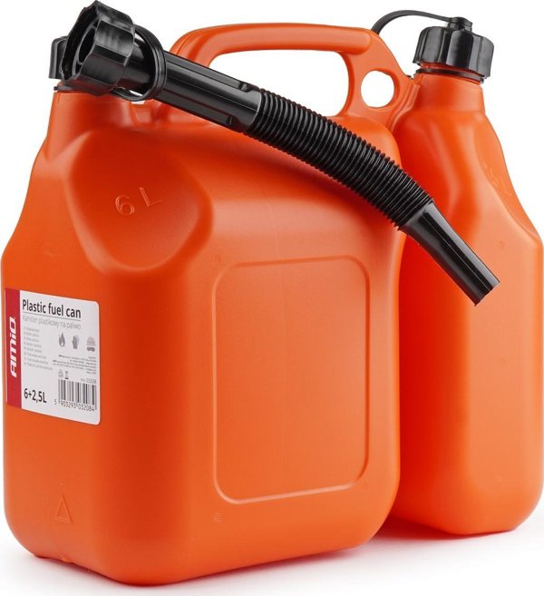 AMiO Kanister plastikowy dwukomorowy 6l + 2,5l amio-03208