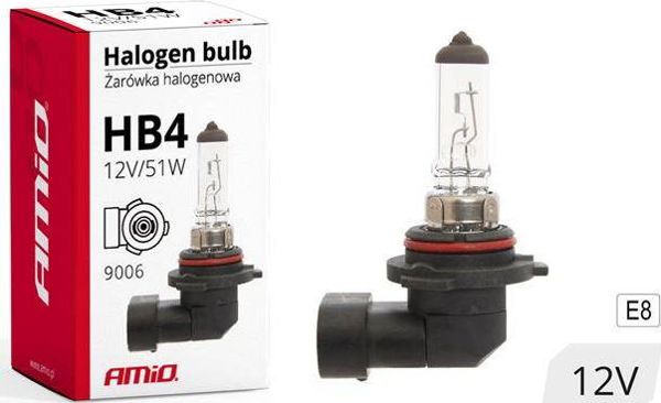 AMiO Λάμπα αλογόνου HB4 12V 51W 9006