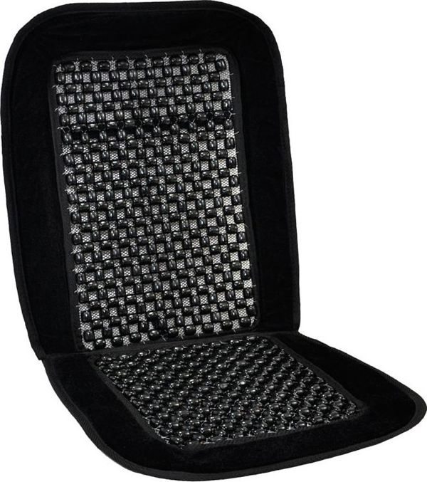 AMiO Κάλυμμα καθίσματος μαύρο CSM-01-Black