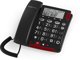 amplicomms BIGTel 48 Plus, Grotastentelefon Dark Grey