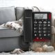 amplicomms BIGTel 48 Plus, Grotastentelefon Dark Grey