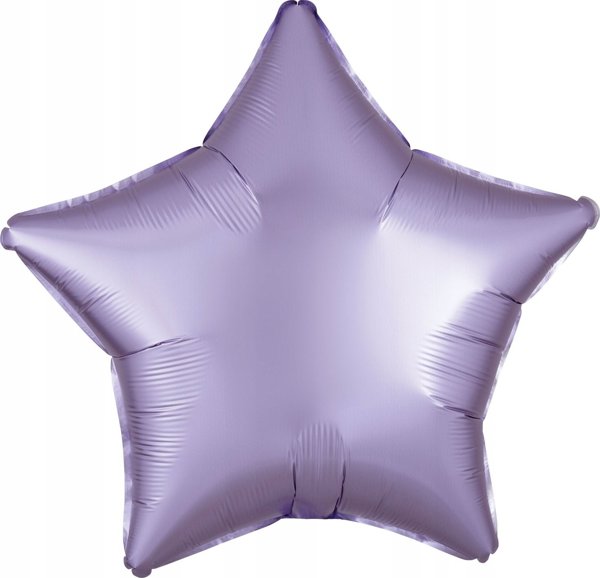 Μπαλόνι foil Lustre Pastel λιλά αστέρι 48cm 9914124 AMSCAN