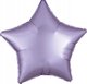 Μπαλόνι foil Lustre Pastel λιλά αστέρι 48cm 9914124 AMSCAN