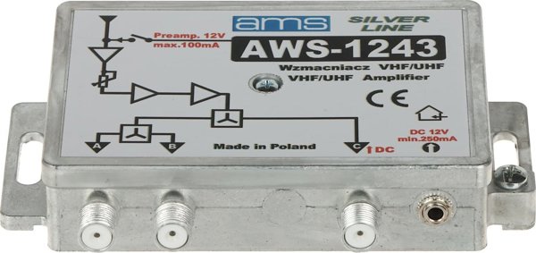 ΕΝΙΣΧΥΤΗΣ ΚΕΡΑΙΑΣ AMS AWS-1243 AMS