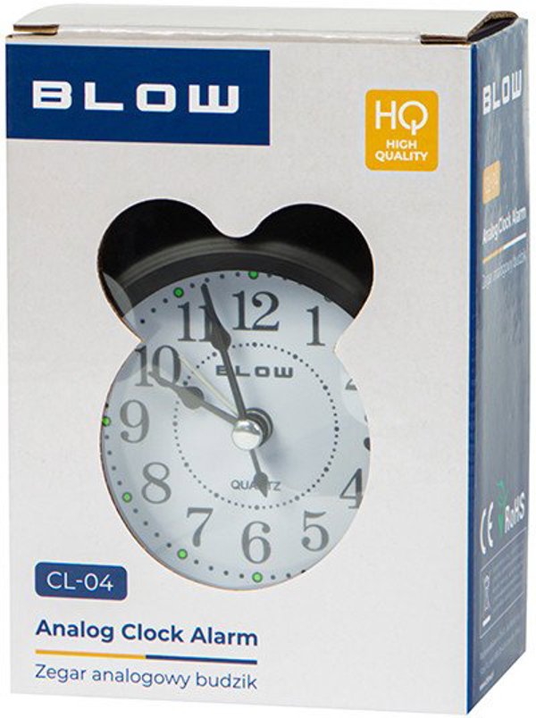 Αναλογικό ρολόι ξυπνητήρι BLOW CL-04