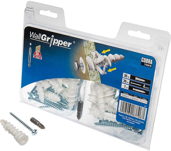 ΆΓΚΥΡΑ DRYW GRIPPER 4X54 ΝΑΪΛΟΝ 36 ΤΕΜ