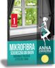 Anna Zaradna Πανάκι Μικροϊνών Για Παράθυρα, 1 Τεμάχιο, Κίτρινο