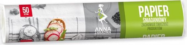 Χαρτί πρωινού Anna Zaradna ANNA ZARADNA, 50 τεμ., ρολό, λευκό