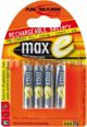 Επαναφορτιζόμενη Μπαταρία Ansmann MaxE AAA / R03 800mAh 4 τεμ.