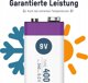 Μπαταρία Ansmann ANSMANN 1315-0005 Li-Ion 9V τύπου E-Block 400 (ελάχιστο 340 mAh) 1 κουτί