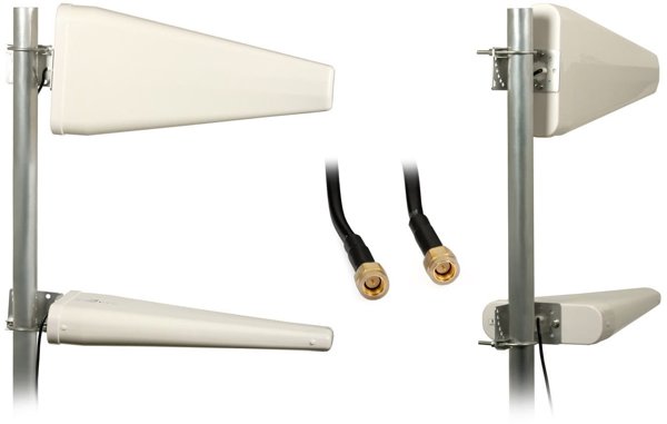 ANTENA LOGARYTMICZNA MIMO TD-LTE-KYZ-10/10+10M+SMA GSM/GPRS LTE