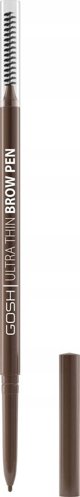 Μολύβι φρυδιών Gosh Ultra Thin Brow Pen 002 Greybrown, 4 g