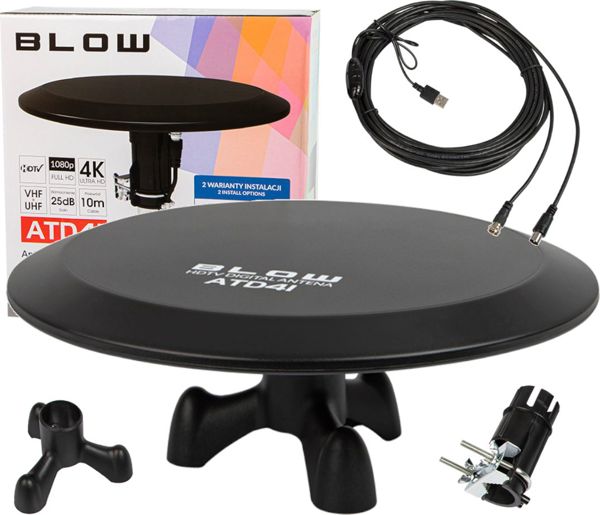 Εσωτερική/εξωτερική ενεργή κεραία Blow Antena BLOW DVB-T ATD41