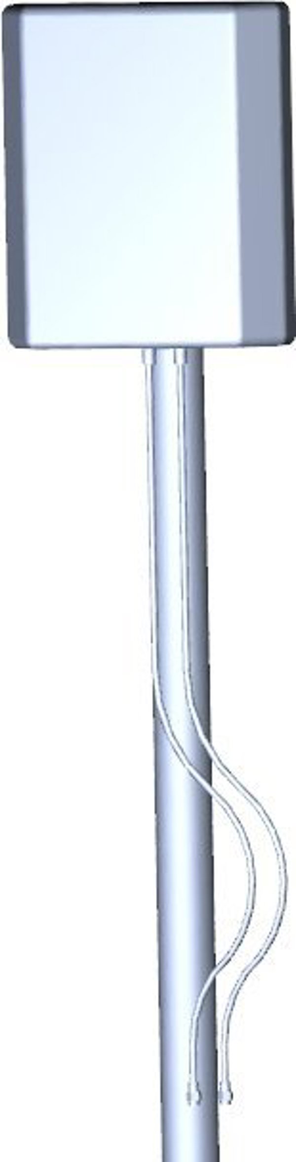 Κεραία Allnet ALLNET GSM-Antenne 4dbi MIMO Flat Patch LTE Κεραία 2x7m Καλώδιο ALL19103