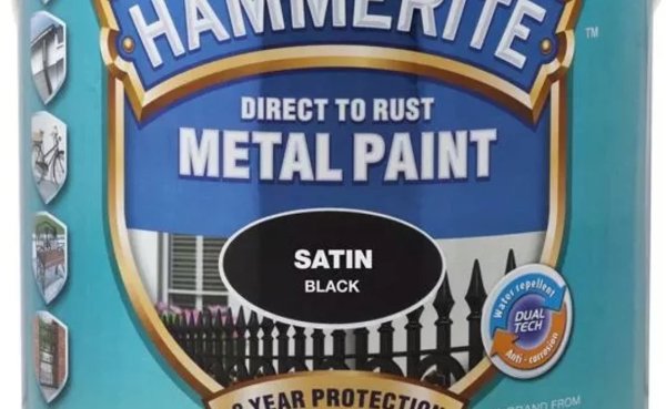 Hammerite Αντιδιαβρωτική Βαφή Σφυρήλατη Σατινέ Μουστάρδα 750ml