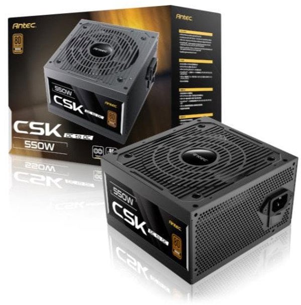 Antec Netzteil CSK 550 DC EC  80+B  550W retail