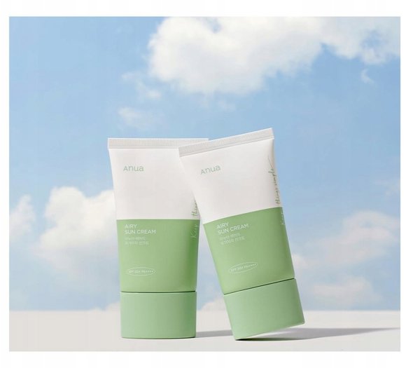 ANUA_Airy Sun Cream αντηλιακή κρέμα SPF 50+ PA++++ 50ml
