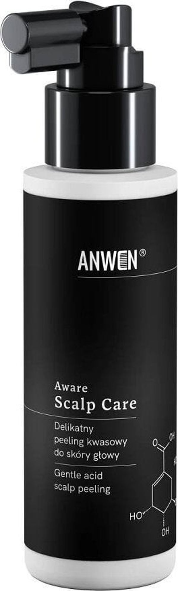 Anwen ANWEN Aware Peeling με οξέα για ευαίσθητο τριχωτό κεφαλής 100ml