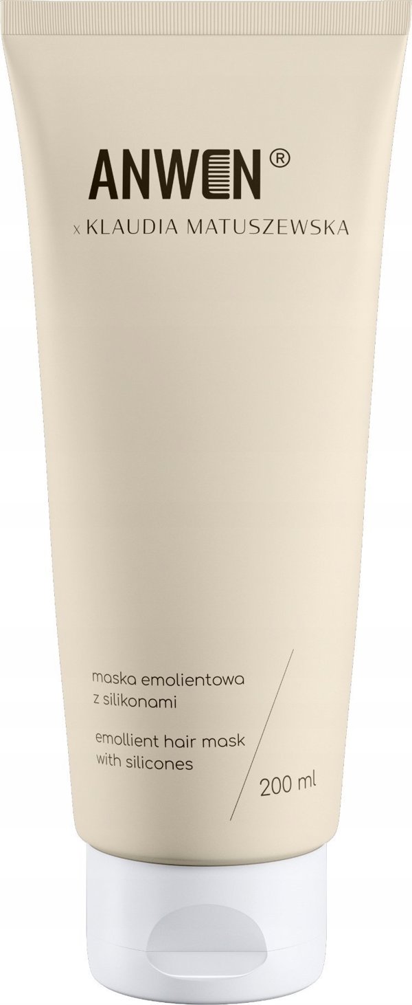 ANWEN_Klaudia Matuszewska maska emolientowa z silikonami 200ml