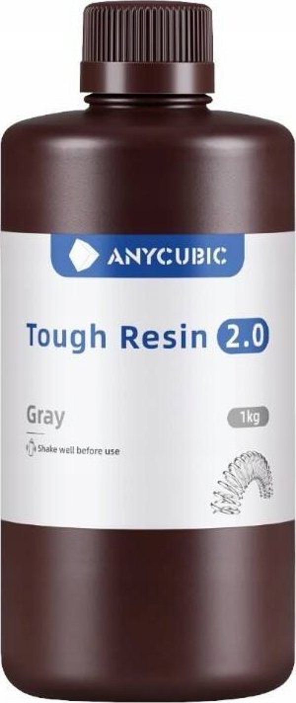 Anycubic Ανθεκτική Ρητίνη AnyCubic 2.0 (Γκρι)