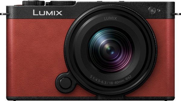 Φωτογραφική μηχανή Panasonic Lumix S9 κόκκινη + 18-40mm f/4.5-6.3 (DC-S9NE-R)