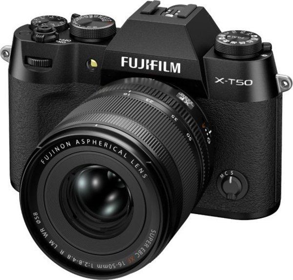 Φωτογραφική μηχανή FUJIFILM X-T50 μαύρη + XF 16-50mm f/2.8-4.8 R LM WR (16828478)