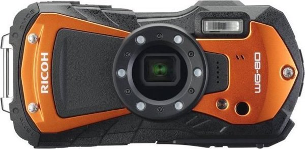 Ψηφιακή φωτογραφική μηχανή Ricoh Ricoh WG-80 Πορτοκαλί