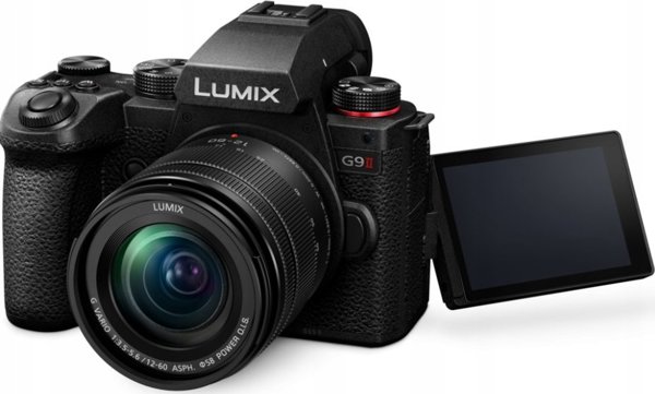 Φωτογραφική μηχανή Panasonic Lumix G9 II + G Vario 12-60mm f/3.5-5.6 ASPH. Power O.I.S. (DC-G9M2ME)