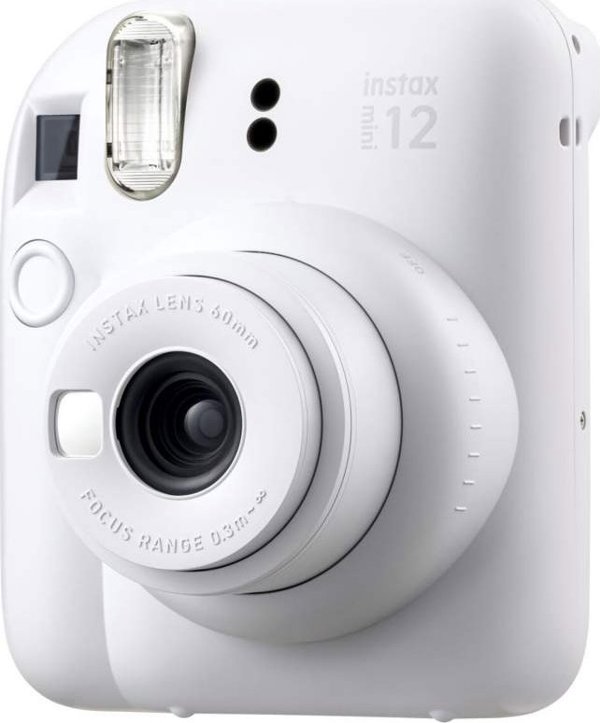 Ψηφιακή φωτογραφική μηχανή FUJIFILM FUJIFILM Instax Mini 12, clay white + film