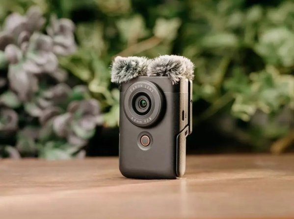 Ψηφιακή φωτογραφική μηχανή Canon Canon Powershot V10 Vlogging Kit, ασημί