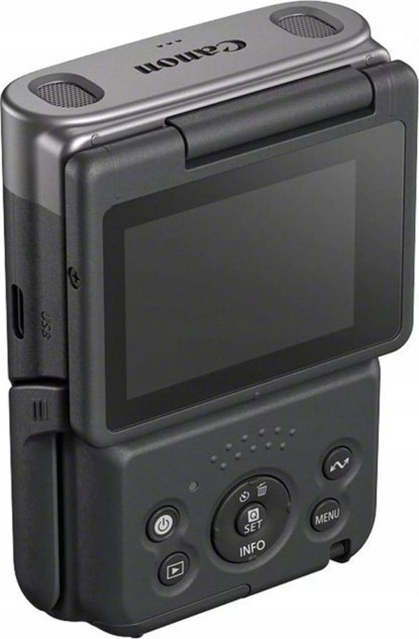 Ψηφιακή φωτογραφική μηχανή Canon Canon Powershot V10 Vlogging Kit, ασημί