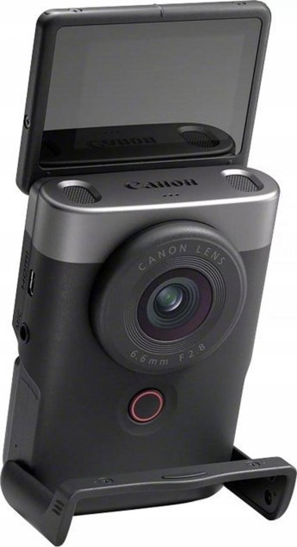 Ψηφιακή φωτογραφική μηχανή Canon Canon Powershot V10 Vlogging Kit, ασημί