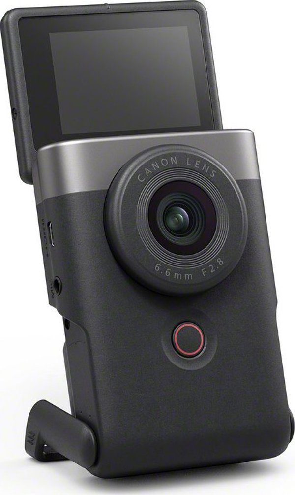 Ψηφιακή φωτογραφική μηχανή Canon Canon Powershot V10 Vlogging Kit, ασημί