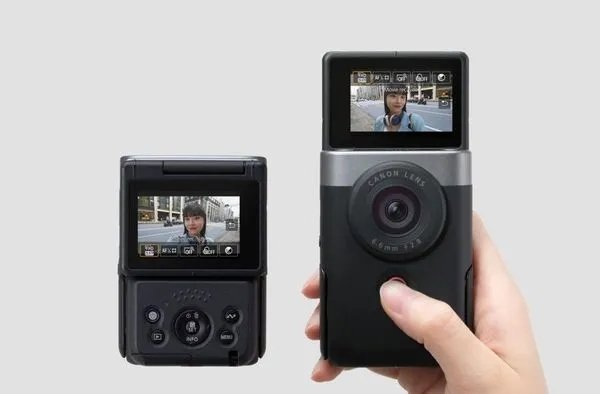 Ψηφιακή φωτογραφική μηχανή Canon Canon Powershot V10 Vlogging Kit, ασημί