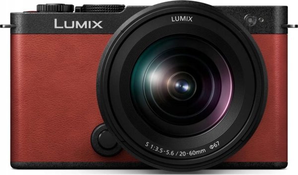 Φωτογραφική μηχανή Panasonic Lumix S9 κόκκινη + 20-60mm f/3.5-5.6 (DC-S9KE-R)