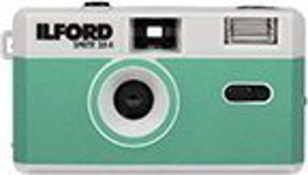 Ψηφιακή μηχανή Ilford Ilford Sprite 35-II, ασημί/τιρκουάζ