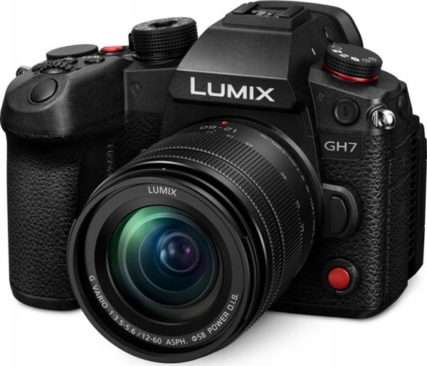 Φωτογραφική μηχανή Panasonic Lumix GH7 + G Vario 12-60mm f/3.5-5.6 ASPH. Power O.I.S. (DC-GH7ME)