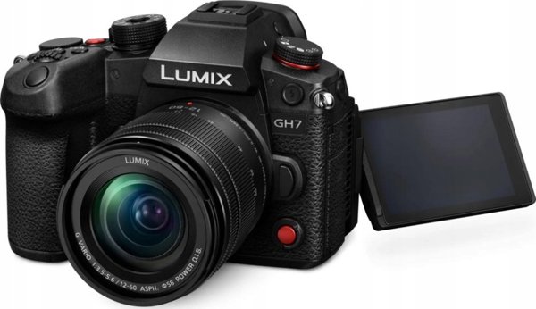 Φωτογραφική μηχανή Panasonic Lumix GH7 + G Vario 12-60mm f/3.5-5.6 ASPH. Power O.I.S. (DC-GH7ME)