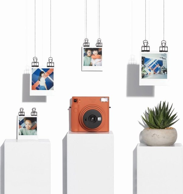 Ψηφιακή φωτογραφική μηχανή FUJIFILM FUJIFILM Instax Square SQ1, terracotta orange + film