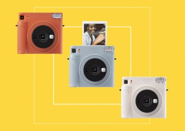 Ψηφιακή φωτογραφική μηχανή FUJIFILM FUJIFILM Instax Square SQ1, terracotta orange + film