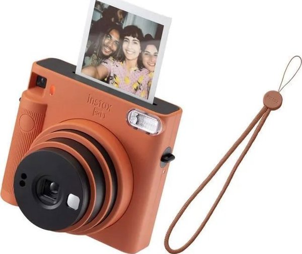 Ψηφιακή φωτογραφική μηχανή FUJIFILM FUJIFILM Instax Square SQ1, terracotta orange + film