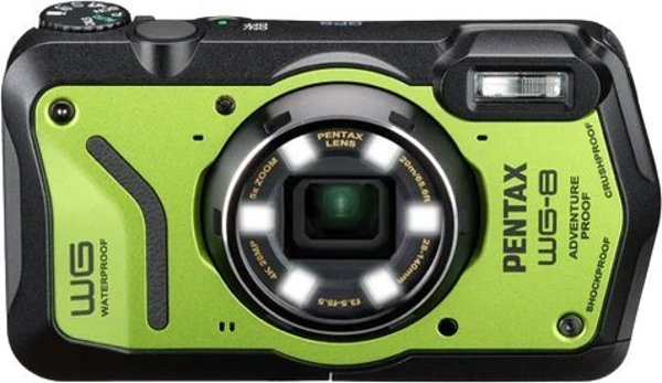 Ψηφιακή φωτογραφική μηχανή Pentax Pentax WG-8 πράσινο