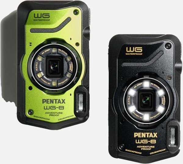 Ψηφιακή φωτογραφική μηχανή Pentax Pentax WG-8 πράσινο
