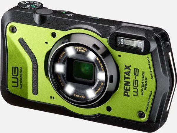 Ψηφιακή φωτογραφική μηχανή Pentax Pentax WG-8 πράσινο